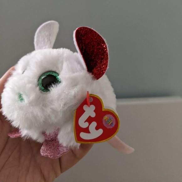 TY Puffies Brie the Holiday Mouse - Picture 2 of 5